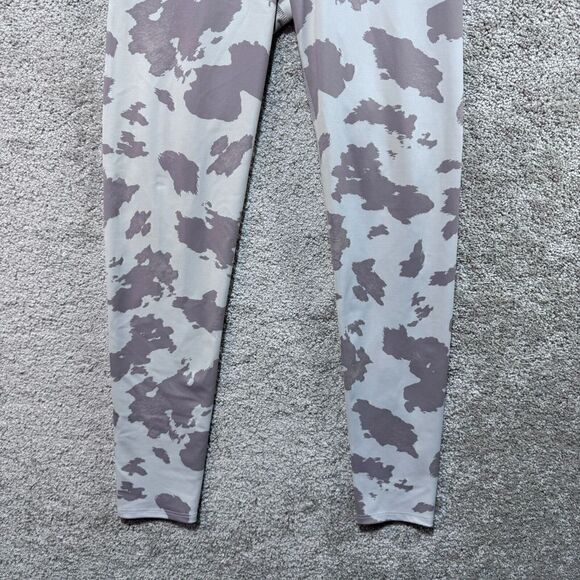 Beach Riot Piper Leggings Women's S/M White Cow Full Length High Rise Workout - Picture 7 of 14